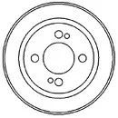 Тормозной барабан MAPCO 35521