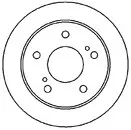 Тормозной диск MAPCO 45508