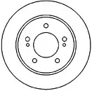 Тормозной диск MAPCO 45514