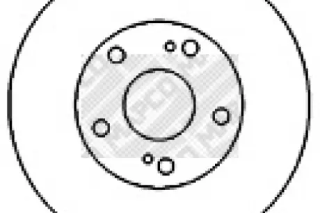 Тормозной диск MAPCO 45516