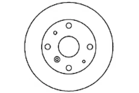 Тормозной диск MAPCO 45532