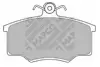 Комплект тормозных колодок, дисковый тормоз MAPCO 61381 (фото 1)