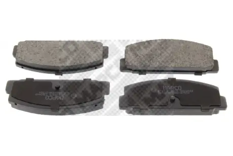 Комплект тормозных колодок, дисковый тормоз MAPCO 6712
