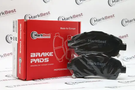 Колодки PROFESSIONAL+ антискрипні пластини MARKBEST MRB20006