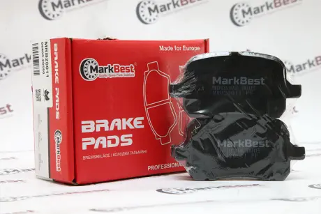 Колодки PROFESSIONAL+ антискрипні пластини MARKBEST MRB20011