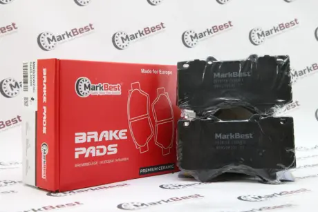 Колодки PREMIUM CERAMIC+ антискрипні пластини MARKBEST MRB20023C