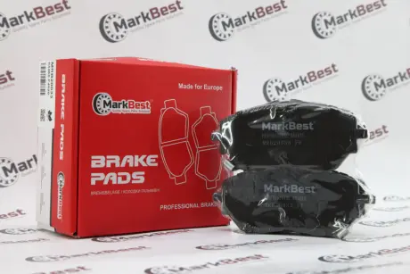Колодки PROFESSIONAL+ антискрипні пластини MARKBEST MRB20033