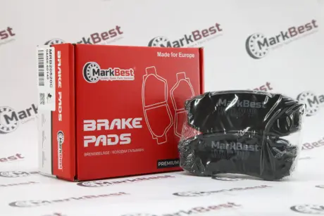 Колодки PREMIUM CERAMIC+ антискрипні пластини MARKBEST MRB20520C
