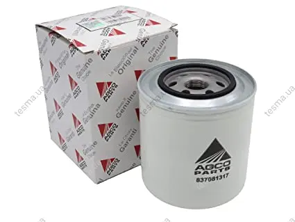Oil filter, Spin-On. Фильтр масляный, накручиваемый MASSEY FERGUSON 837081317 (фото 1)