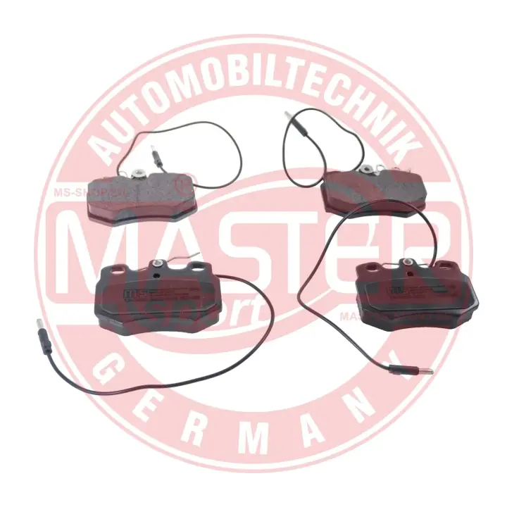 Комплект тормозных колодок, дисковый тормоз MASTER SPORT 13046028252NSETMS (фото 1)