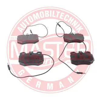 Комплект тормозных колодок, дисковый тормоз MASTER SPORT 13046028252NSETMS
