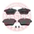 Комплект тормозных колодок, дисковый тормоз MASTER SPORT 13046028272NSETMS (фото 1)