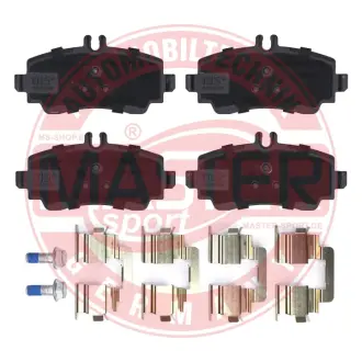 Комплект тормозных колодок, дисковый тормоз MASTER SPORT 13046028332NSETMS
