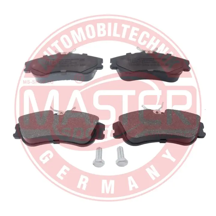 Комплект тормозных колодок, дисковый тормоз MASTER SPORT 13046028622NSETMS (фото 1)