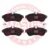 Комплект тормозных колодок, дисковый тормоз MASTER SPORT 13046028812NSETMS (фото 1)