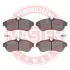 Комплект тормозных колодок, дисковый тормоз MASTER SPORT 13046028812NSETMS (фото 2)