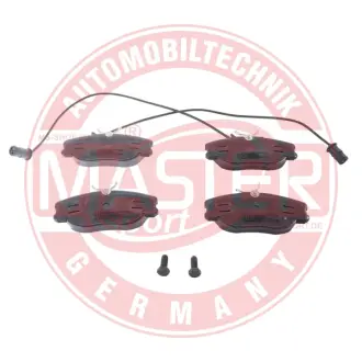 Комплект тормозных колодок, дисковый тормоз MASTER SPORT 13046029802NSETMS