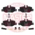 Комплект тормозных колодок, дисковый тормоз MASTER SPORT 13046038212NSETMS (фото 1)