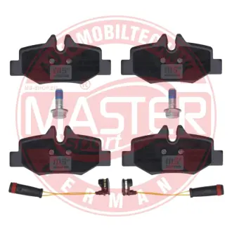 Комплект тормозных колодок, дисковый тормоз MASTER SPORT 13046038212NSETMS