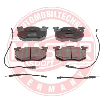 Комплект тормозных колодок, дисковый тормоз MASTER SPORT 13046039152NSETMS