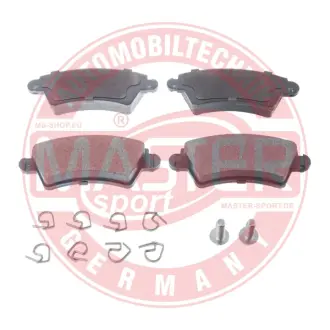 Комплект тормозных колодок, дисковый тормоз MASTER SPORT 13046039782NSETMS