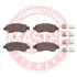 Комплект тормозных колодок, дисковый тормоз MASTER SPORT 13046048122NSETMS (фото 1)