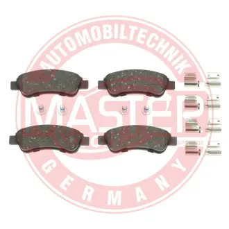 Комплект тормозных колодок, дисковый тормоз MASTER SPORT 13046048122NSETMS