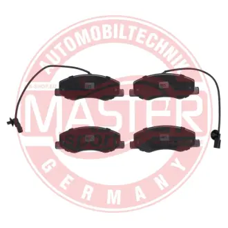 Комплект тормозных колодок, дисковый тормоз MASTER SPORT 13046048572NSETMS