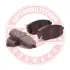 Комплект тормозных колодок, дисковый тормоз MASTER SPORT 13046057422NSETMS (фото 1)