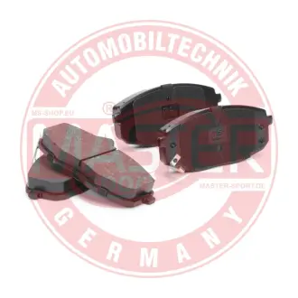 Комплект тормозных колодок, дисковый тормоз MASTER SPORT 13046057422NSETMS