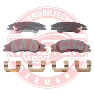 Комплект тормозных колодок, дисковый тормоз MASTER SPORT 13046057912NSETMS