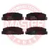 Комплект тормозных колодок, дисковый тормоз MASTER SPORT 13046058042NSETMS (фото 1)
