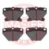 Комплект тормозных колодок, дисковый тормоз MASTER SPORT 13046058122NSETMS (фото 2)