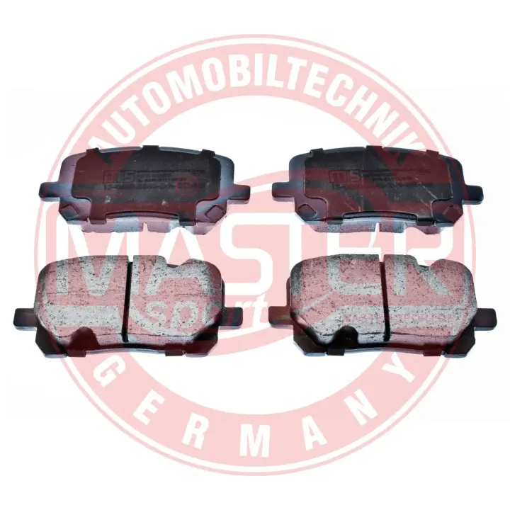 Комплект тормозных колодок, дисковый тормоз MASTER SPORT 13046058462NSETMS (фото 1)