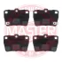 Комплект тормозных колодок, дисковый тормоз MASTER SPORT 13046058492NSETMS (фото 1)
