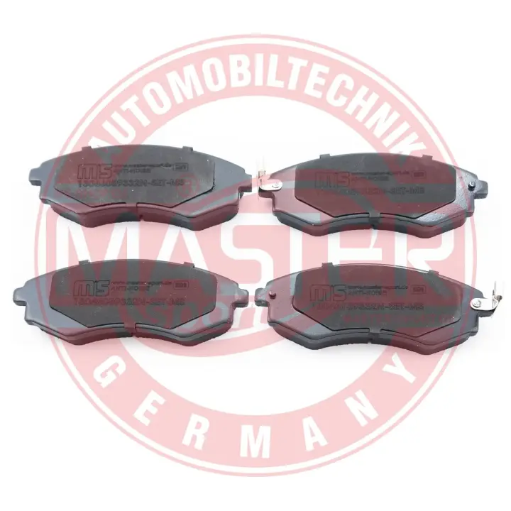 Комплект тормозных колодок, дисковый тормоз MASTER SPORT 13046059332NSETMS (фото 1)
