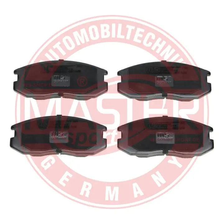 Комплект тормозных колодок, дисковый тормоз MASTER SPORT 13046059532NSETMS (фото 1)