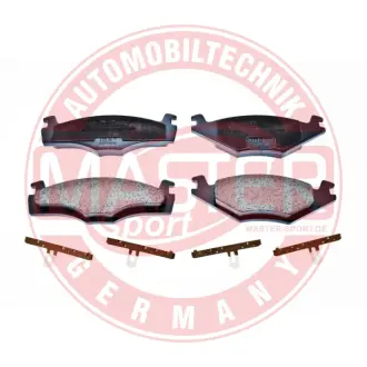 Комплект тормозных колодок, дисковый тормоз MASTER SPORT 13046070332NSETMS