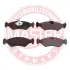 Комплект тормозных колодок, дисковый тормоз MASTER SPORT 13046070732NSETMS (фото 1)