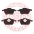 Комплект тормозных колодок, дисковый тормоз MASTER SPORT 13046070812NSETMS (фото 2)