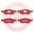 Комплект тормозных колодок, дисковый тормоз MASTER SPORT 13046071082SETMS (фото 2)