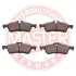 Комплект тормозных колодок, дисковый тормоз MASTER SPORT 13046071622NSETMS (фото 1)
