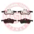 Комплект тормозных колодок, дисковый тормоз MASTER SPORT 13046071622NSETMS (фото 2)