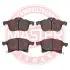 Комплект тормозных колодок, дисковый тормоз MASTER SPORT 13046071792NSETMS (фото 1)