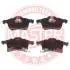 Комплект тормозных колодок, дисковый тормоз MASTER SPORT 13046071792NSETMS (фото 2)