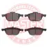 Комплект тормозных колодок, дисковый тормоз MASTER SPORT 13046071932NSETMS (фото 2)