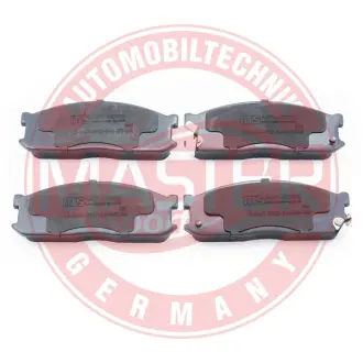 Комплект тормозных колодок, дисковый тормоз MASTER SPORT 13046107272NSETMS