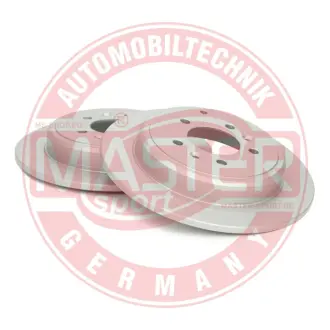 Тормозной диск MASTER SPORT 24011002721SETMS