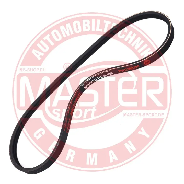 Ремінь полікліновий MASTER SPORT 3PK670PCSMS (фото 1)