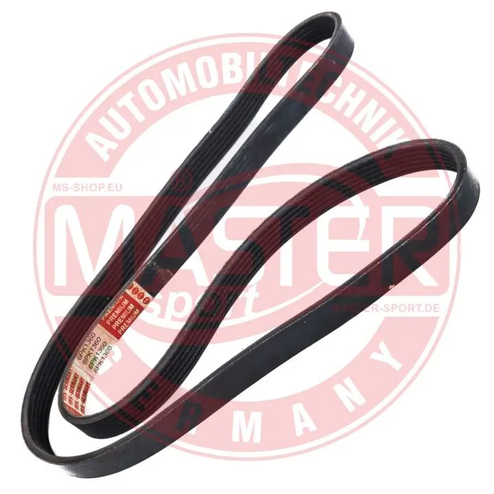 Ремень поликлиновой MASTER SPORT 6PK1360PCSMS (фото 1)